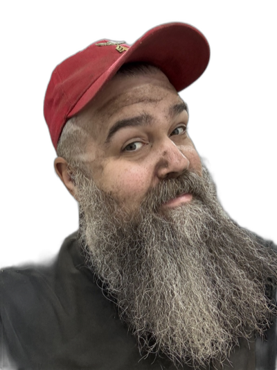 Travis Bonnet, volunteer at Nameless Cemetery